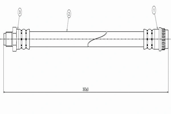 Brake Hose (C800 761A)