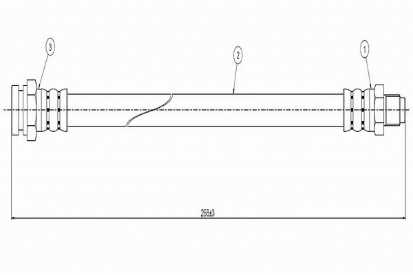 Brake Hose (C800 395B)