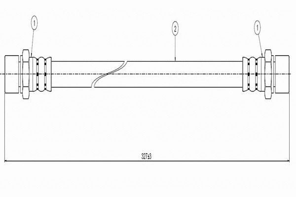 Brake Hose (C800 419A)