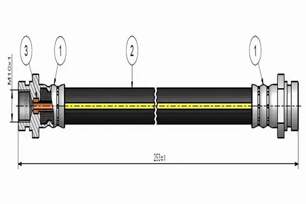 Brake Hose (C900 457A)