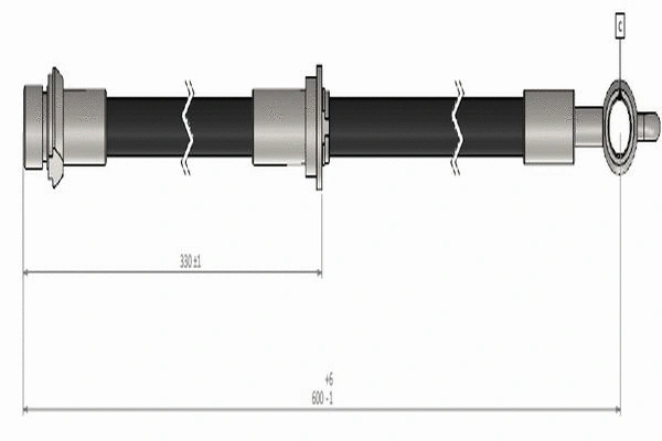 Brake Hose (C900 447A)