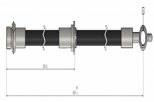 Brake Hose (C900 448A)