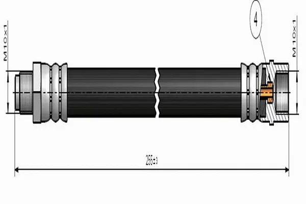 Brake Hose (C900 676A)