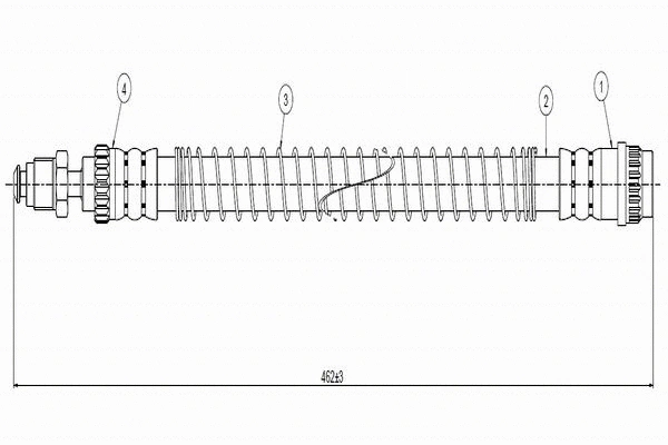 Brake Hose (C800 316A)