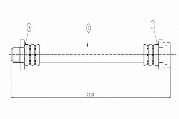 Brake Hose (C800 332A)