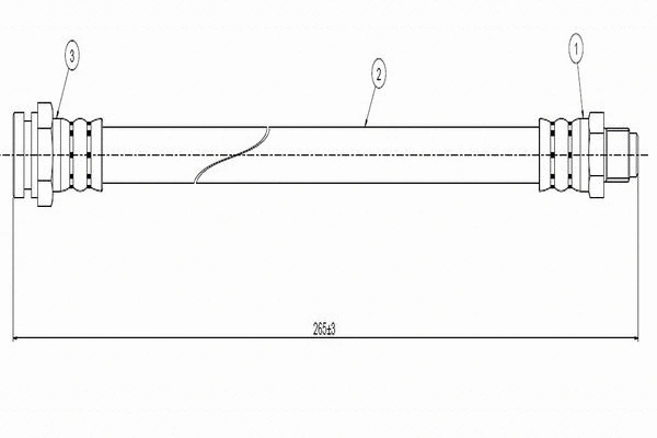 Brake Hose (C800 219A)