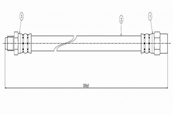 Brake Hose (C800 470A)