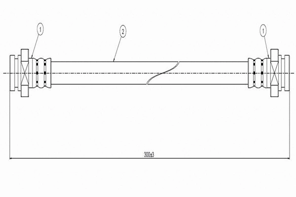 Brake Hose (C800 342A)
