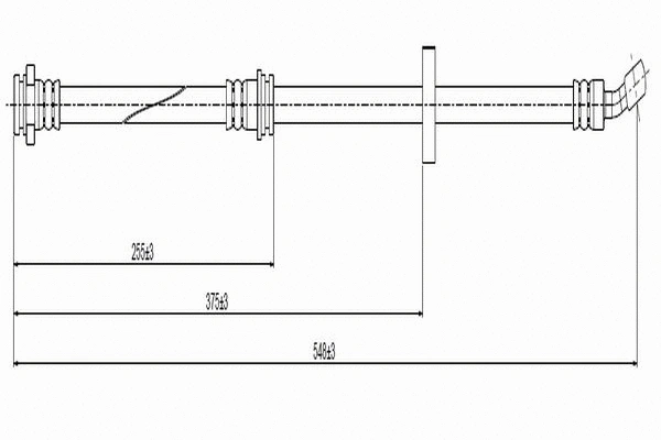 Brake Hose (C800 484A)