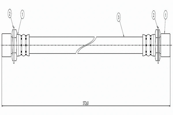 Brake Hose (C800 330A)