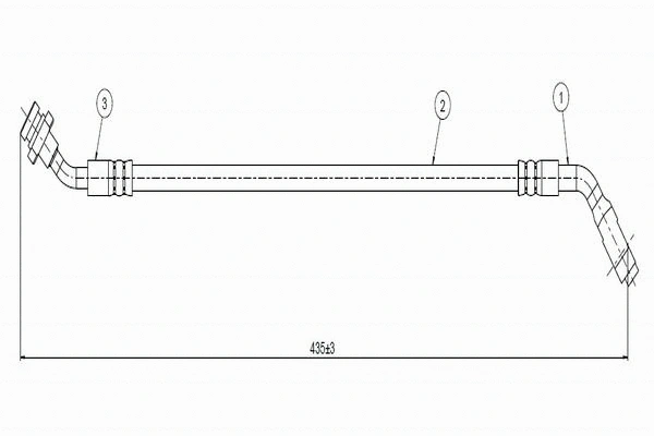 Brake Hose (C800 401A)
