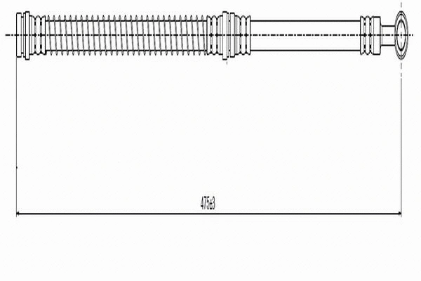 Brake Hose (C900 134A)