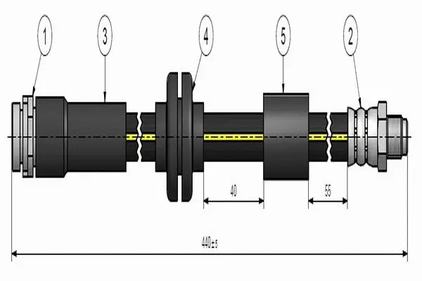 Brake Hose (C900 341A)