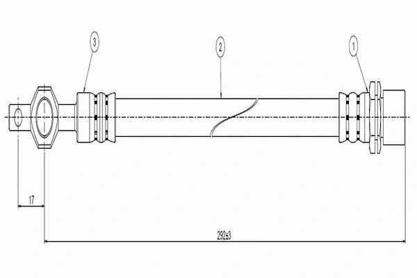 Brake Hose (C800 326A)