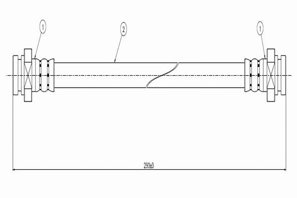 Brake Hose (C800 134A)