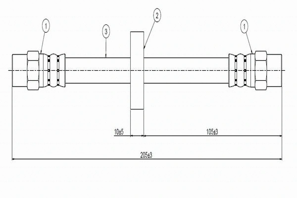 Brake Hose (C800 261A)