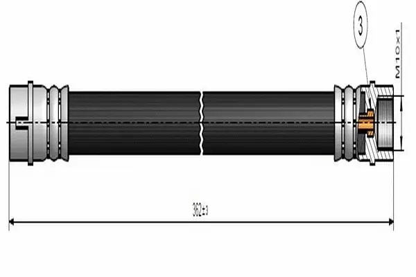 Brake Hose (C900 674A)
