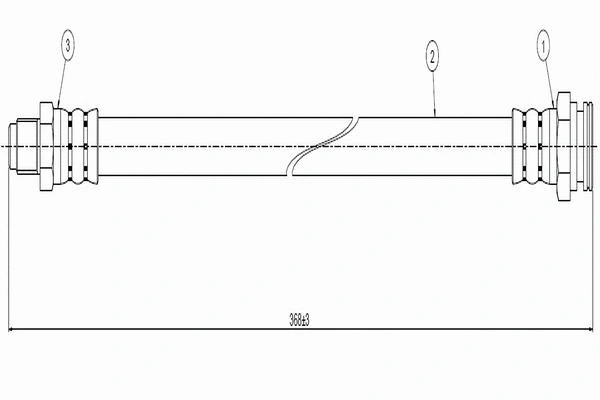 Brake Hose (C800 485A)