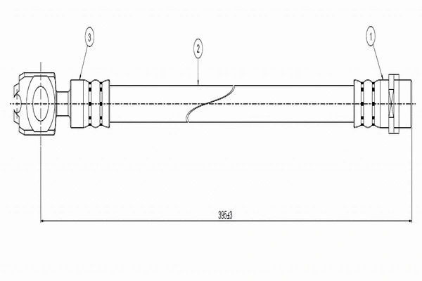 Brake Hose (C800 542A)