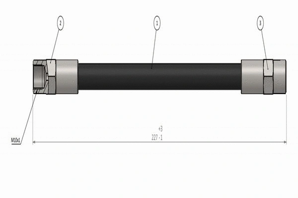 Brake Hose (C800 007A)