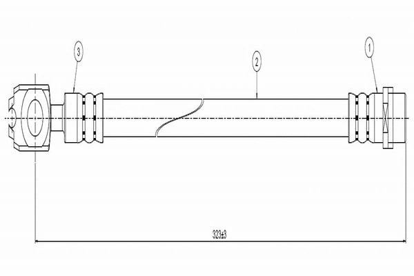 Brake Hose (C800 542B)