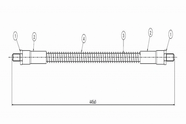 Brake Hose (C900 019A)