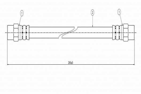 Brake Hose (C800 060A)