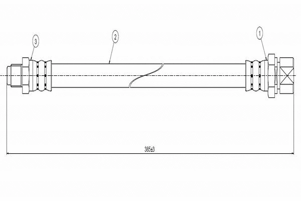 Brake Hose (C800 094A)