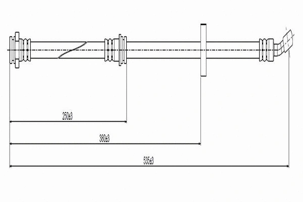 Brake Hose (C800 388C)