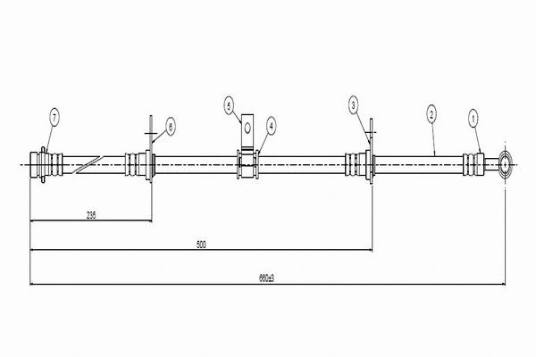 Brake Hose (C800 418A)