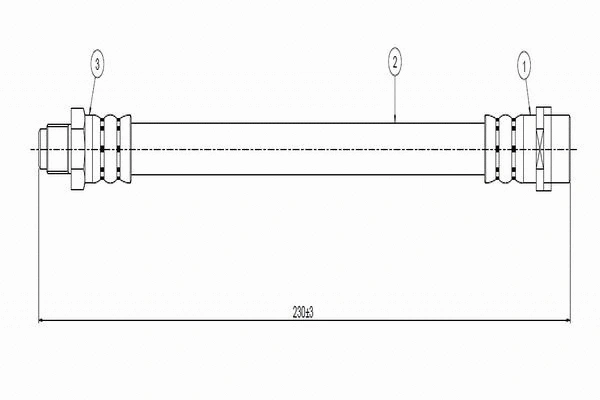 Brake Hose (C800 516A)