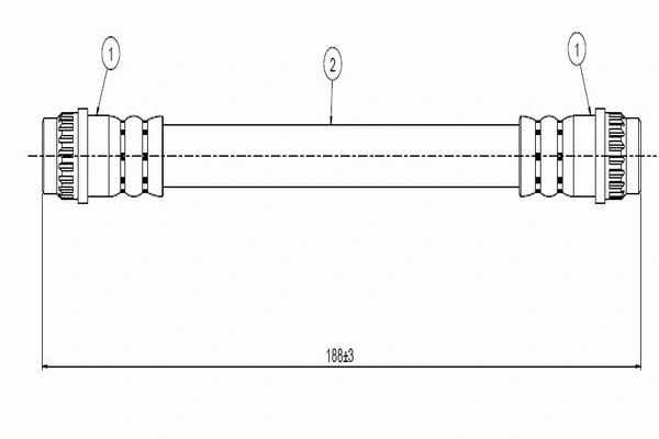 Brake Hose (C800 550A)