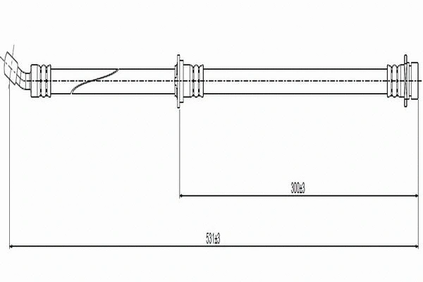 Brake Hose (C800 692A)