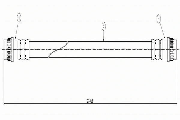 Brake Hose (C800 499A)