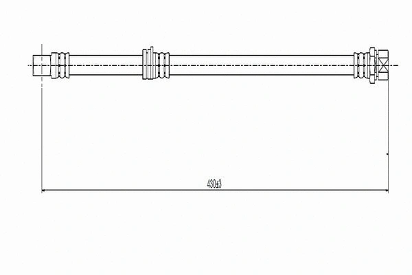 Brake Hose (C800 652A)