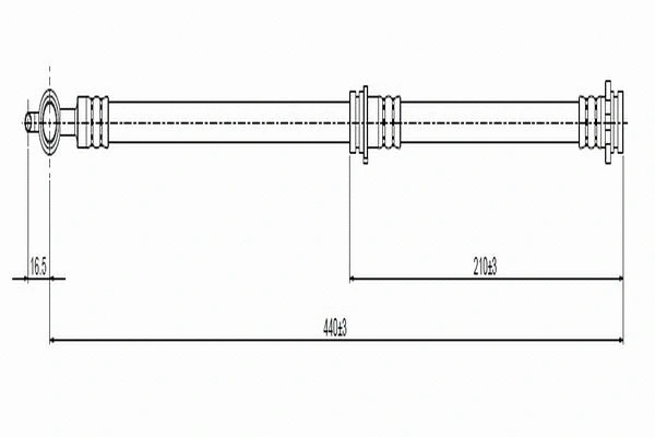 Brake Hose (C800 370A)