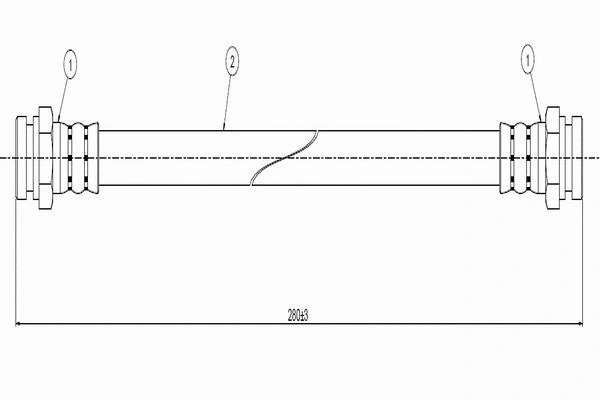Brake Hose (C800 430B)