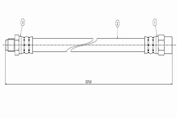 Brake Hose (C800 095A)