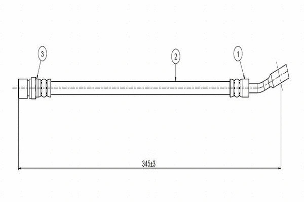 Brake Hose (C800 446A)