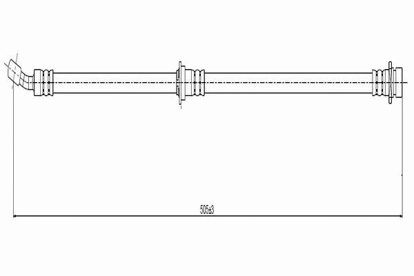 Brake Hose (C800 686A)