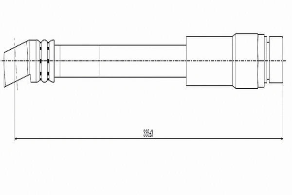 Brake Hose (C800 260A)