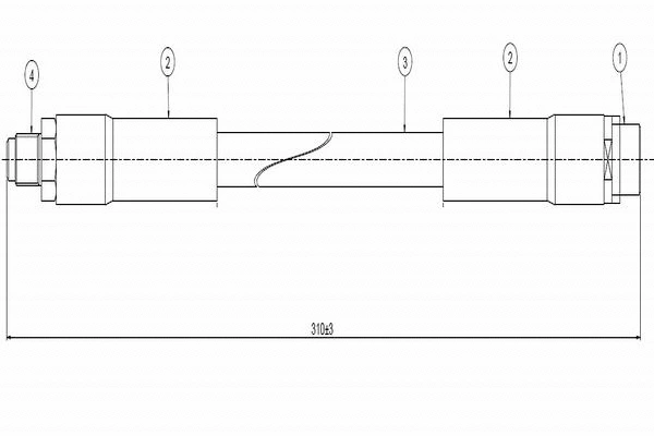 Brake Hose (C800 739B)