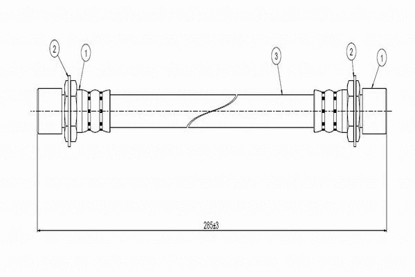 Brake Hose (C800 503A)
