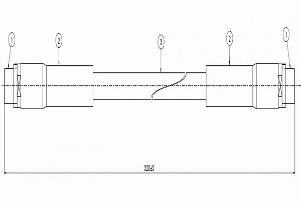 Brake Hose (C801 002A)