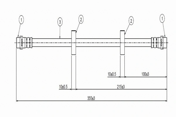 Brake Hose (C800 428A)