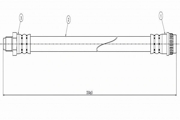 Brake Hose (C800 228A)