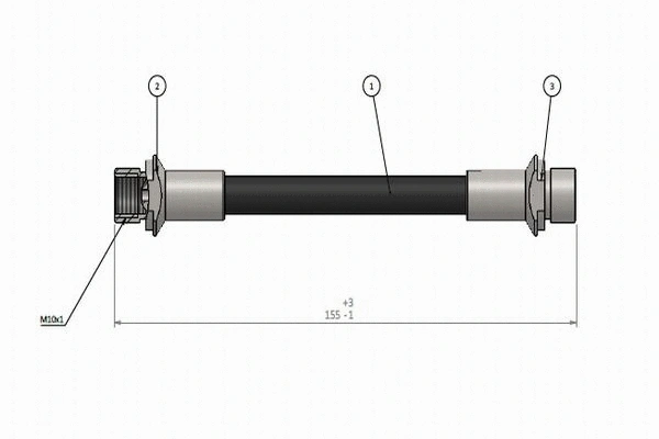 Brake Hose (C900 952A)