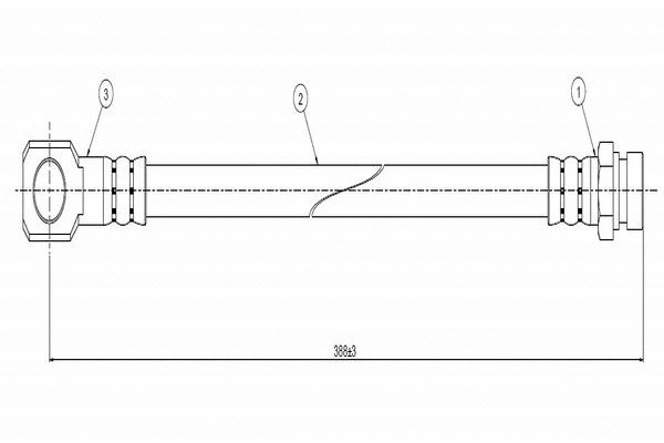 Brake Hose (C900 007A)