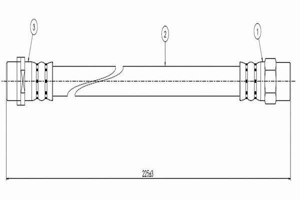 Brake Hose (C800 403A)