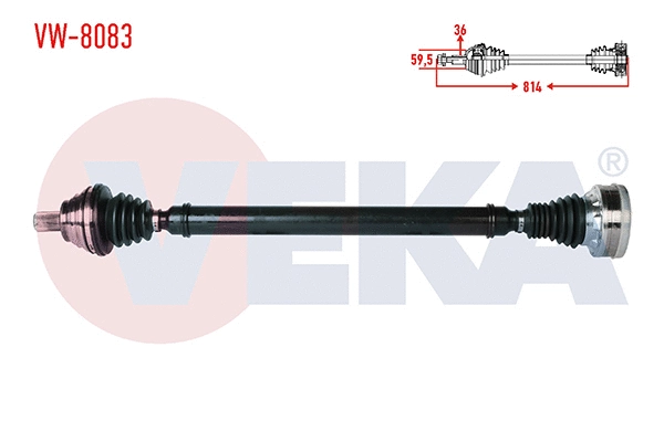 Drive Shaft (VW-8083)